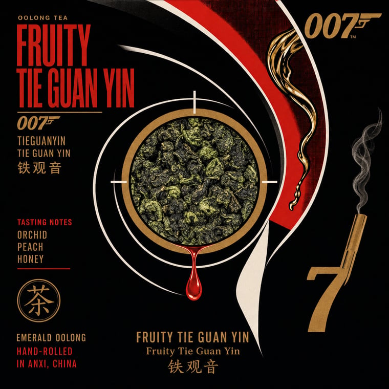 The design — Fruity Tie Guan Yin