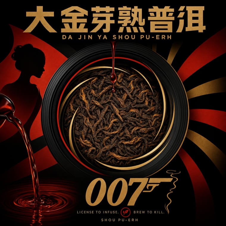 The design — Da Jin Ya Shu Pu-erh